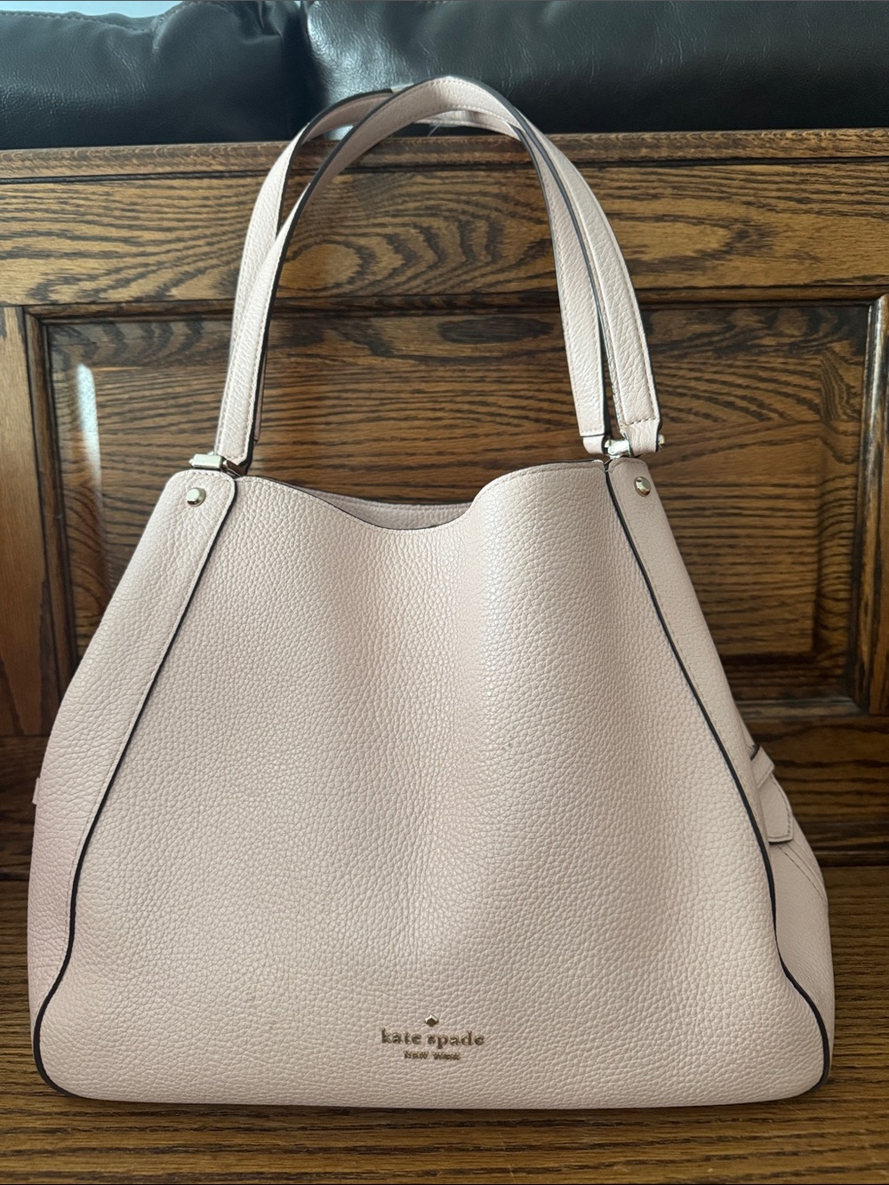 Kate Spade Blush Pebbled Leather Shoulder Bag
